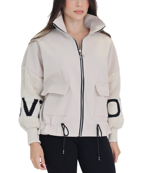 "Love" Sweater Jacket view
