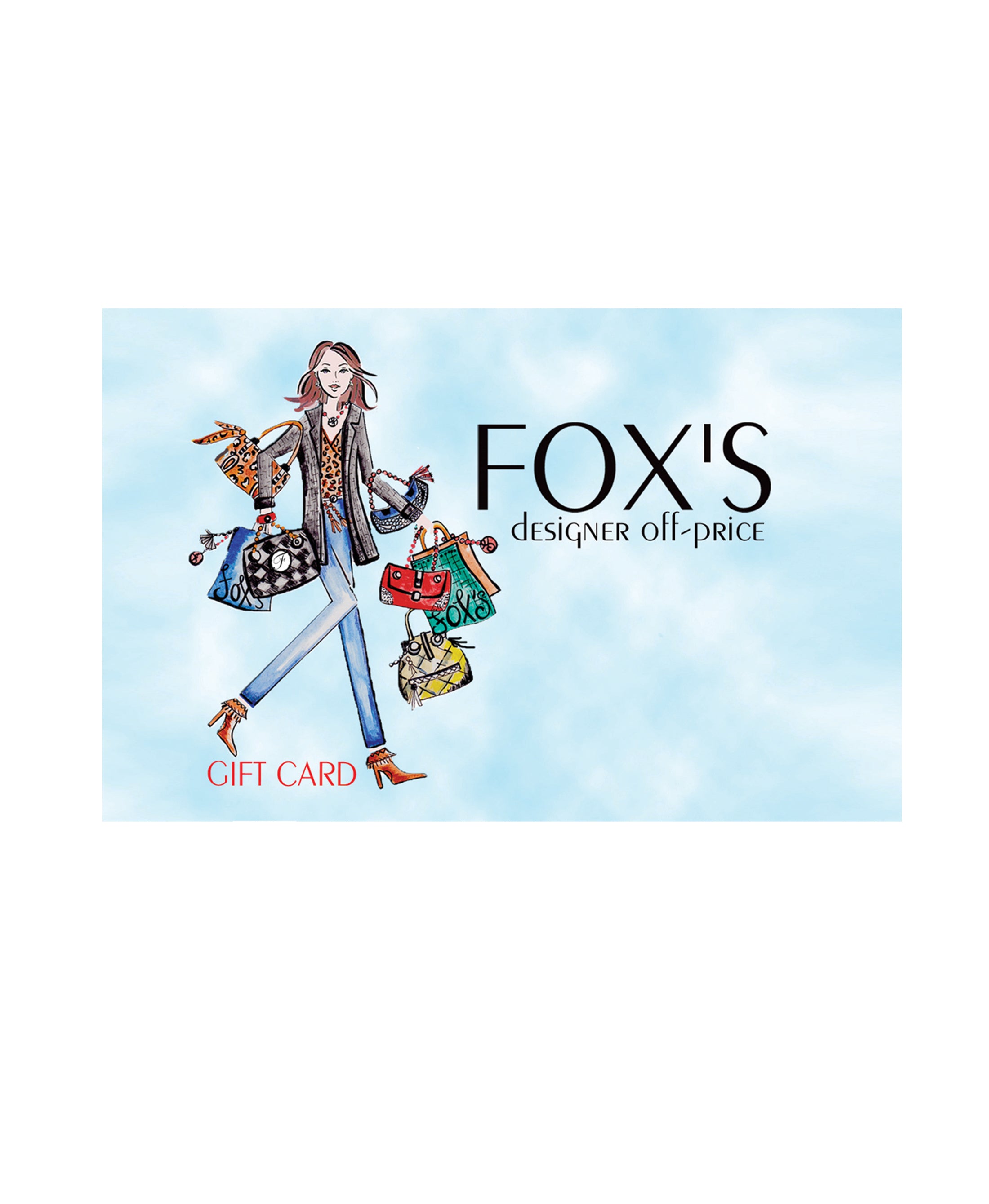 FOX AND SCOUT, Store Voucher Gift Card