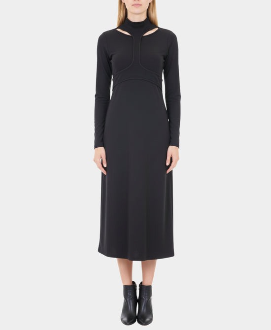 Midi Dress w/ Cutout view