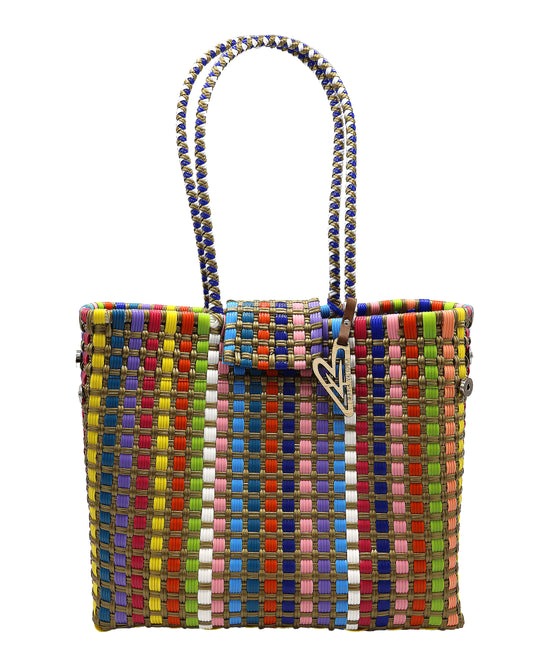 Hand Woven Tote Bag view 1