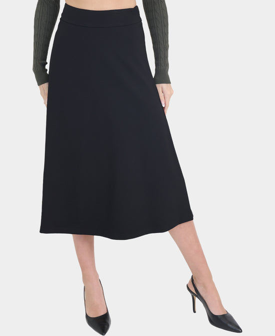 Solid Midi Skirt view