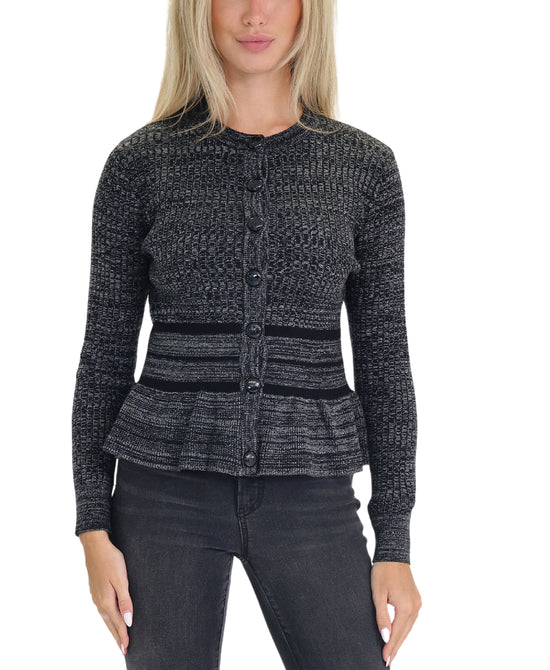 Peplum Cardigan view