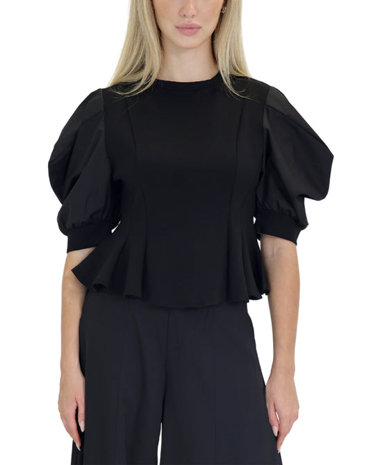 Top w/ Puff Sleeves view