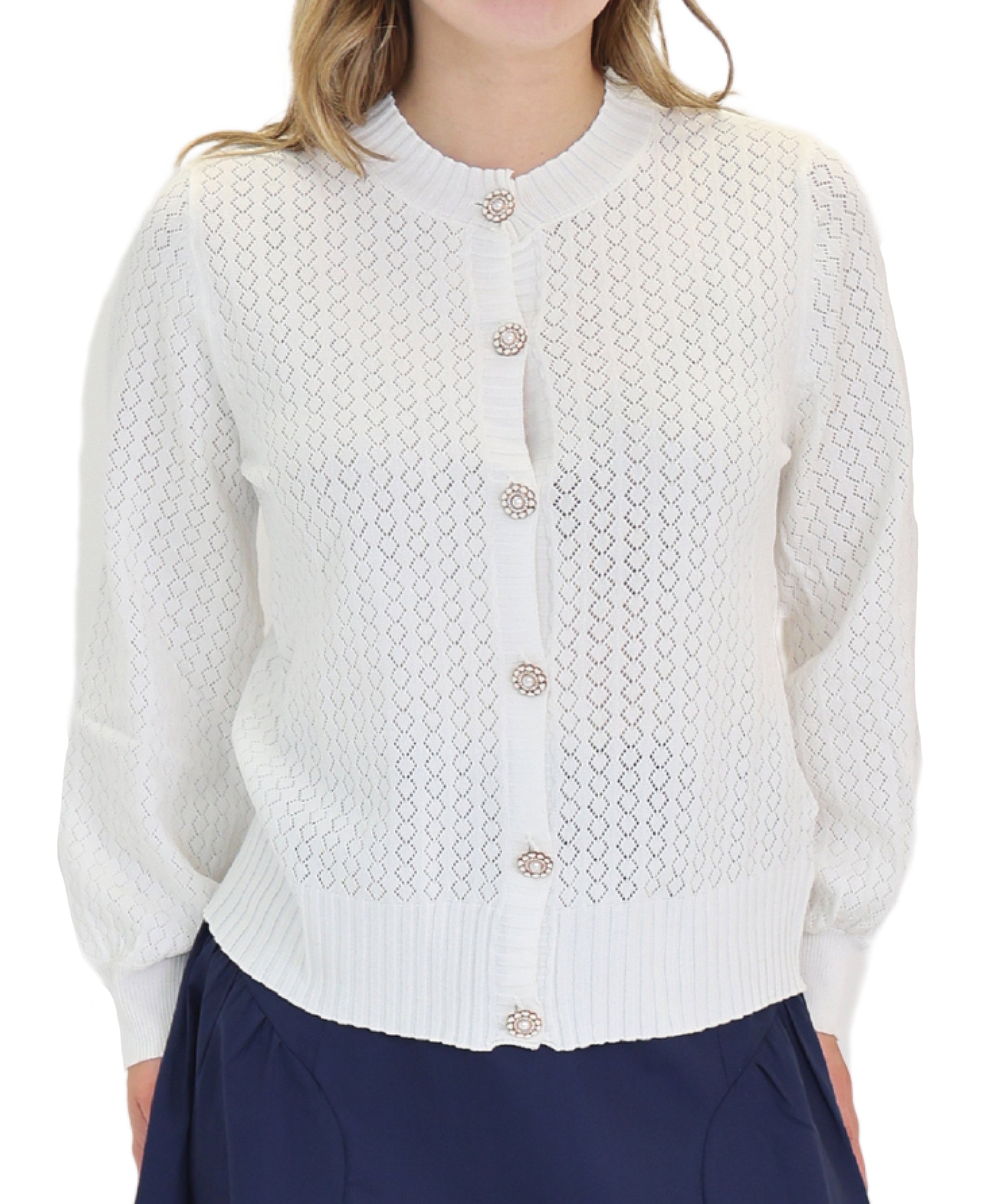 Knit Cardigan Sweater – FOX'S - Online