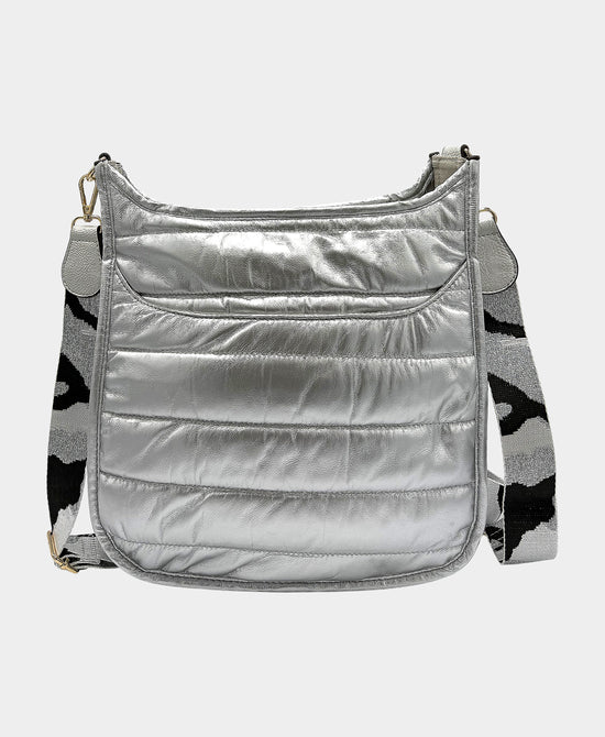 Puffer Crossbody Messenger Bag - Large view