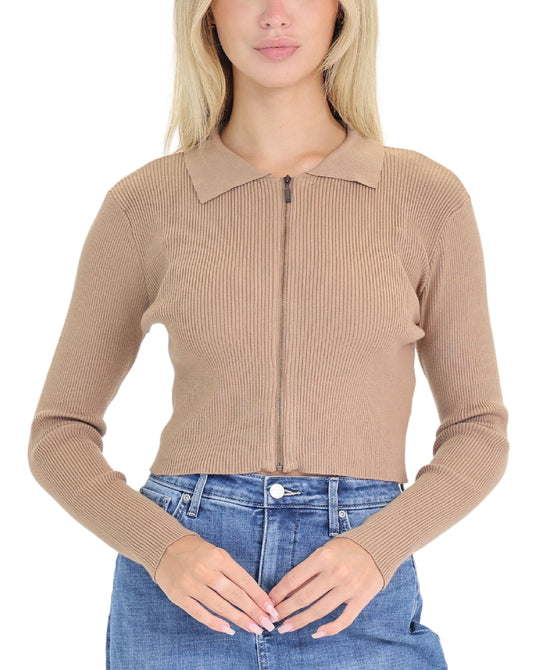 Ribbed Cardigan view