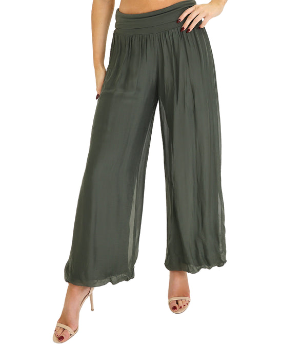 Silk Pants view