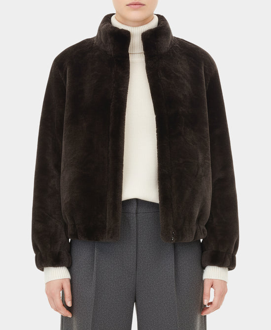 Shearling Bomber Jacket view