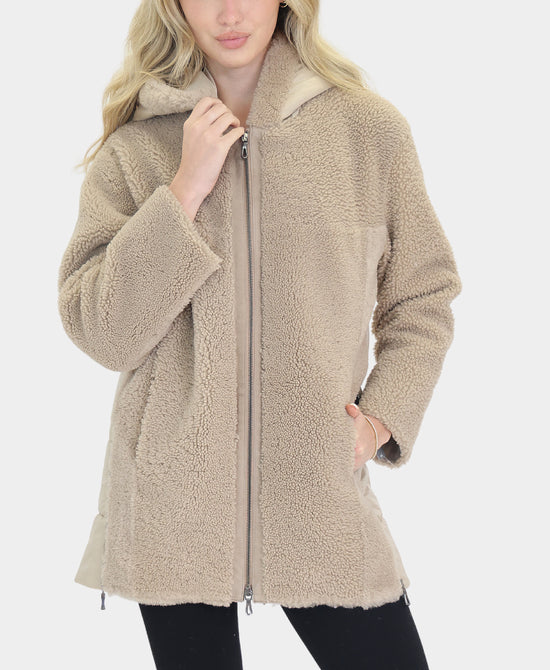 Shearling Jacket w/ Hood view