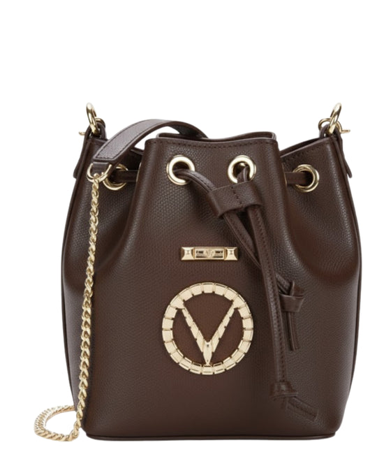 Leather Medallion Bucket Bag view