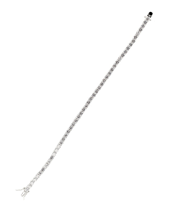 Men's Tennis Bracelet w/ 4mm Cubic Zirconia view