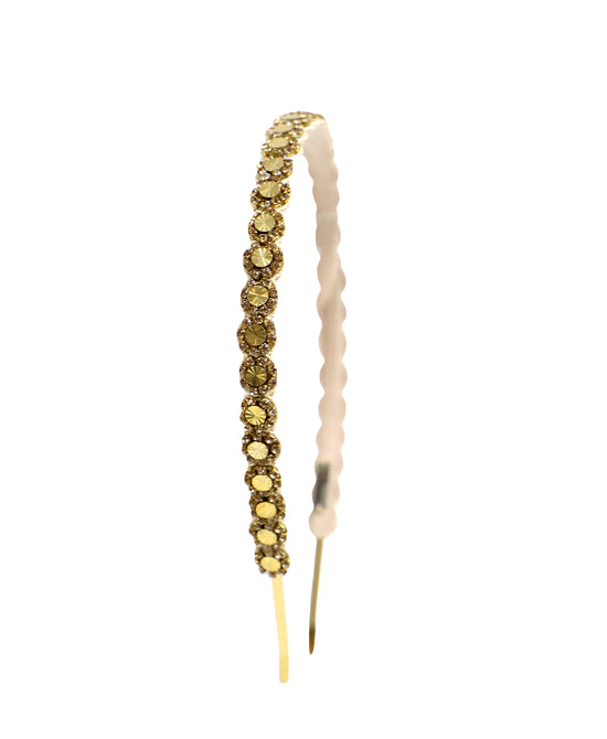 Handmade Headband w/ Glass Crystals view