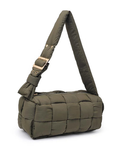 Woven Nylon Shoulder Bag image 2