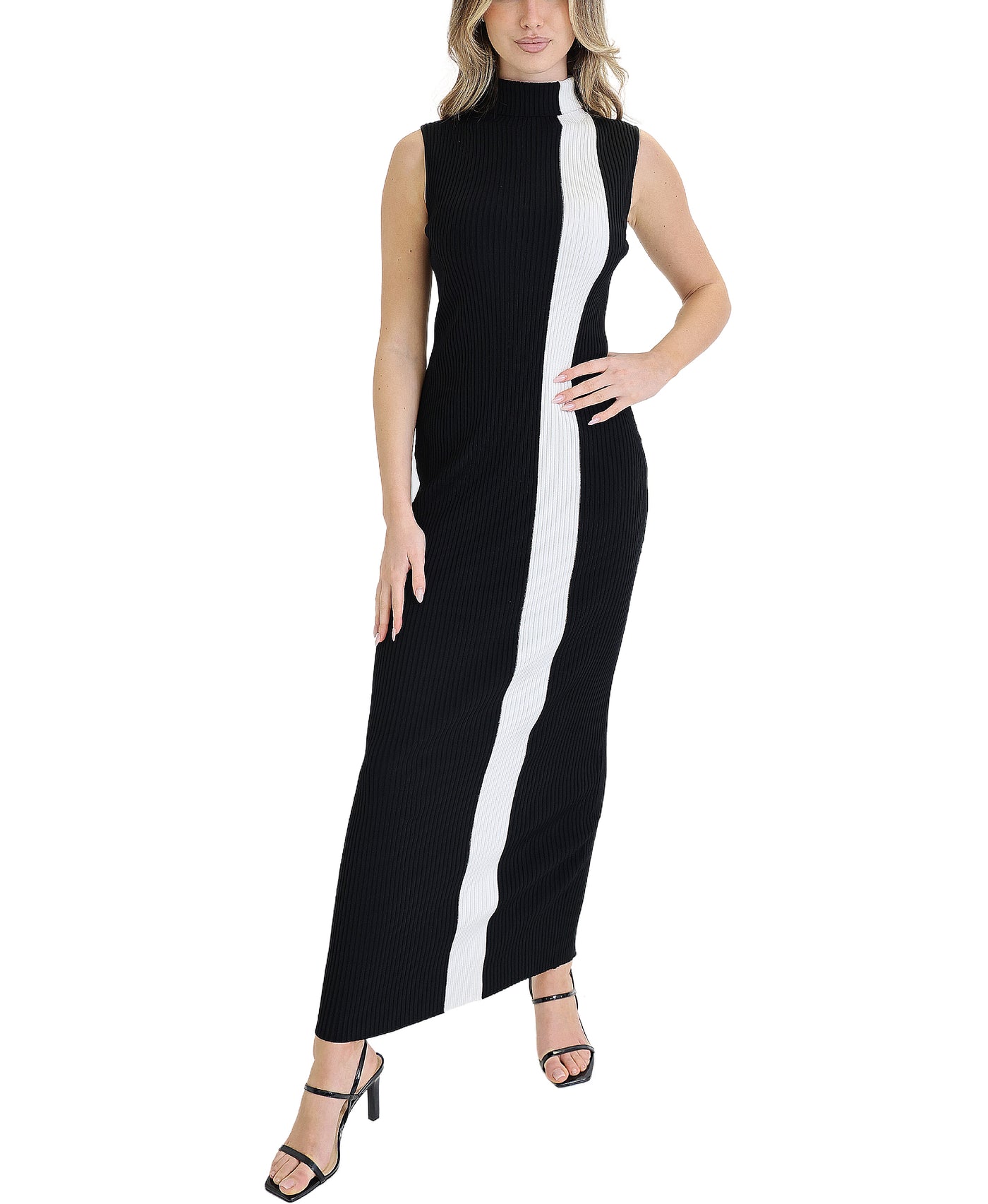 Colorblock Maxi Dress view 1