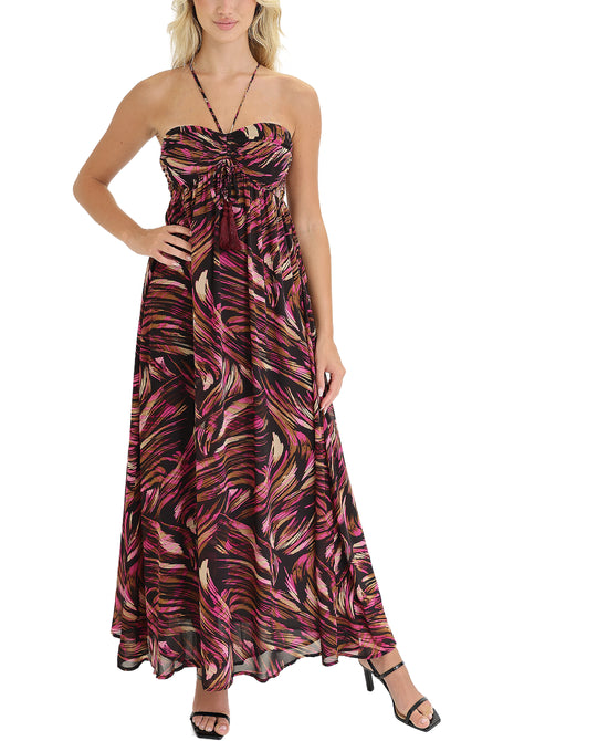 Printed Maxi Dress view 1