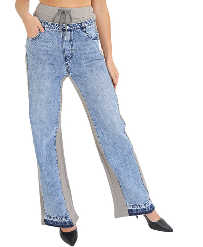 Half Jean & Sweatpants image 1