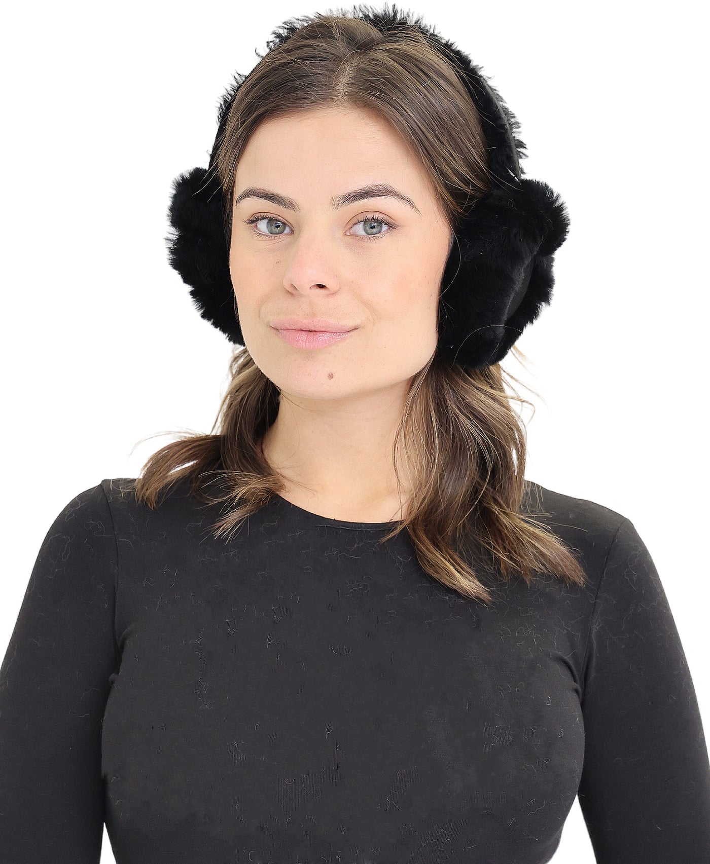 Shearling Earmuffs view 1