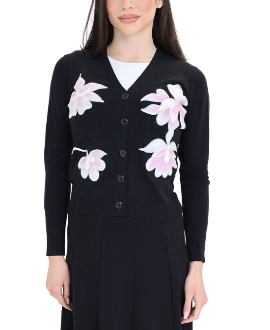 Flower Print Cardigan view 