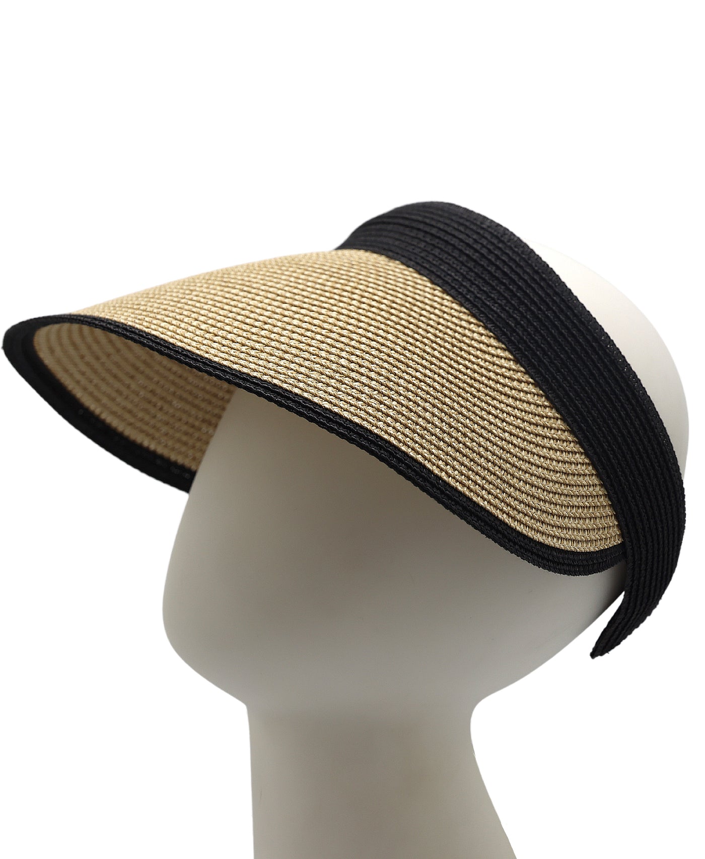 Straw Visor Hat view 1