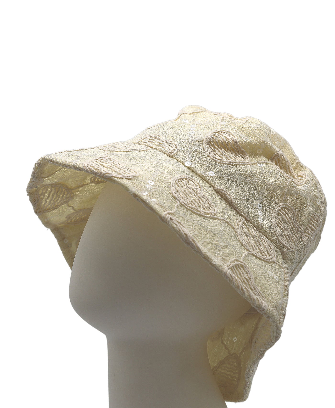 Textured Bucket Hat w/ Sequins view 1