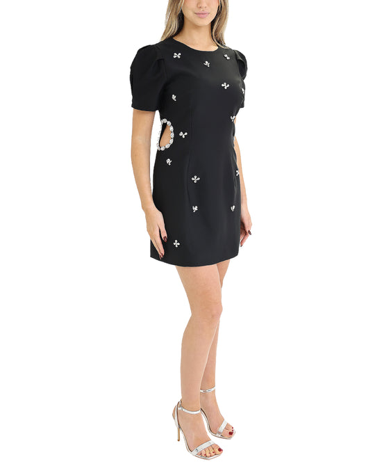 Jeweled Dress w/ Cutouts view 