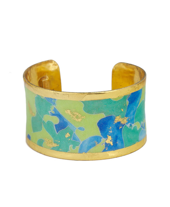 Handmade Abstract Cuff Bracelet view 