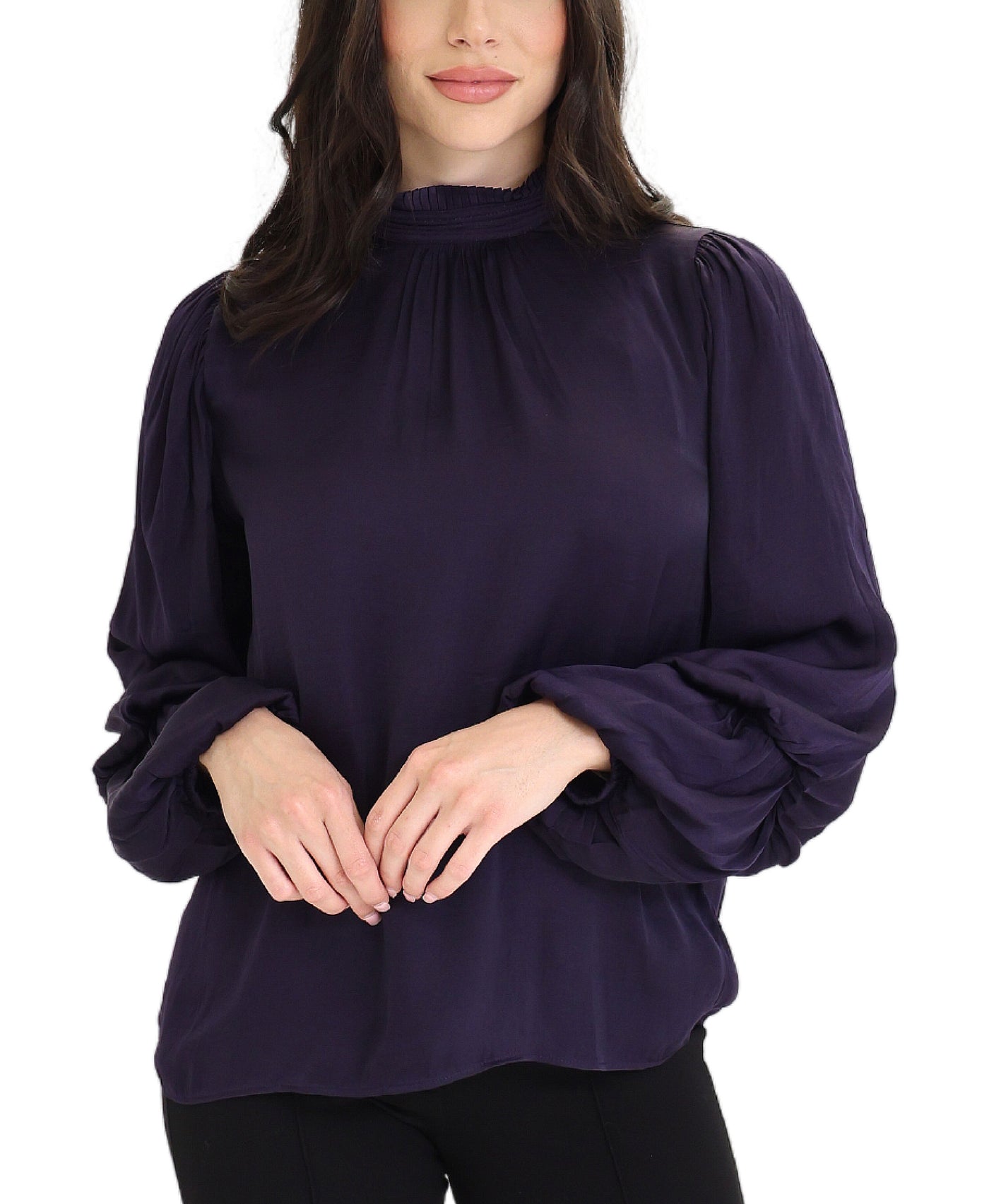 Blouse w/ Tiered Sleeves view 1