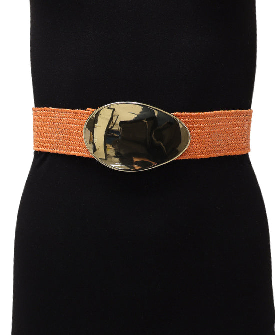 Oval Buckle Belt view 