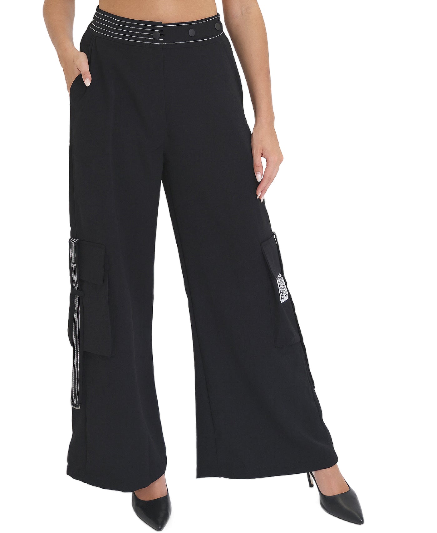 Cargo Wide Leg Pants view 1