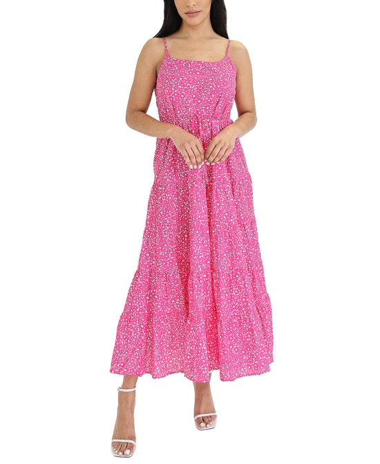 Floral Tiered Maxi Dress view 1