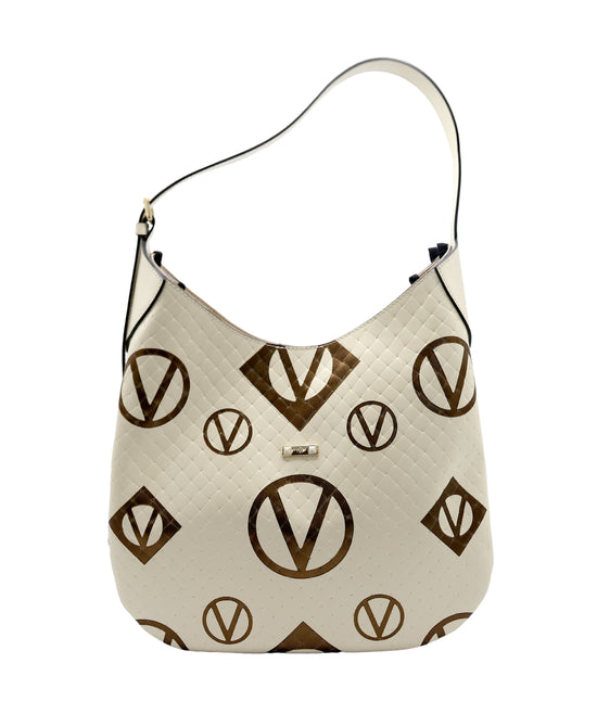 Leather Logo Tote Handbag view 