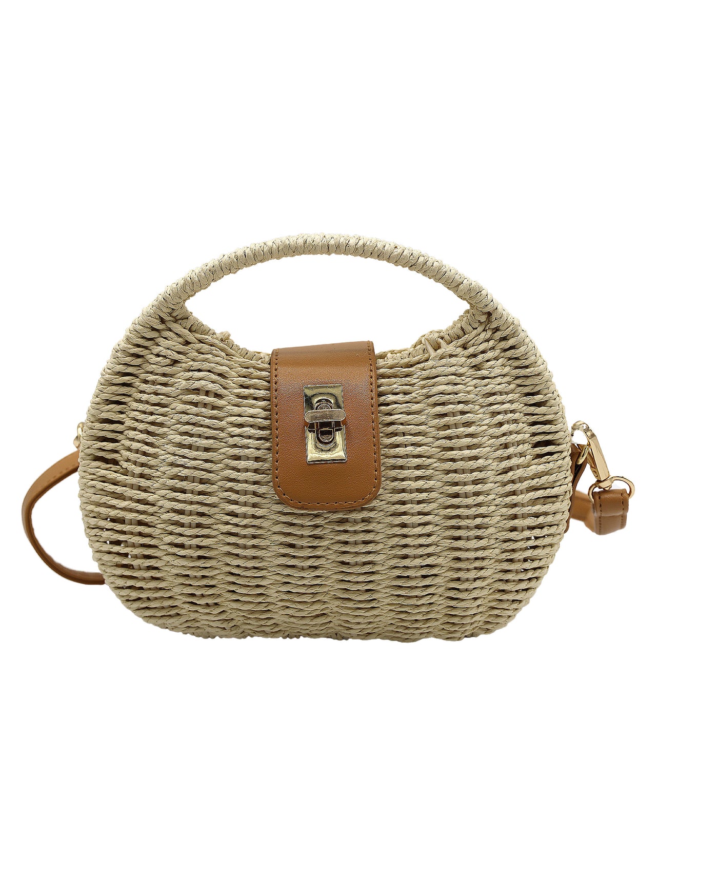 Small Straw Handbag view 1