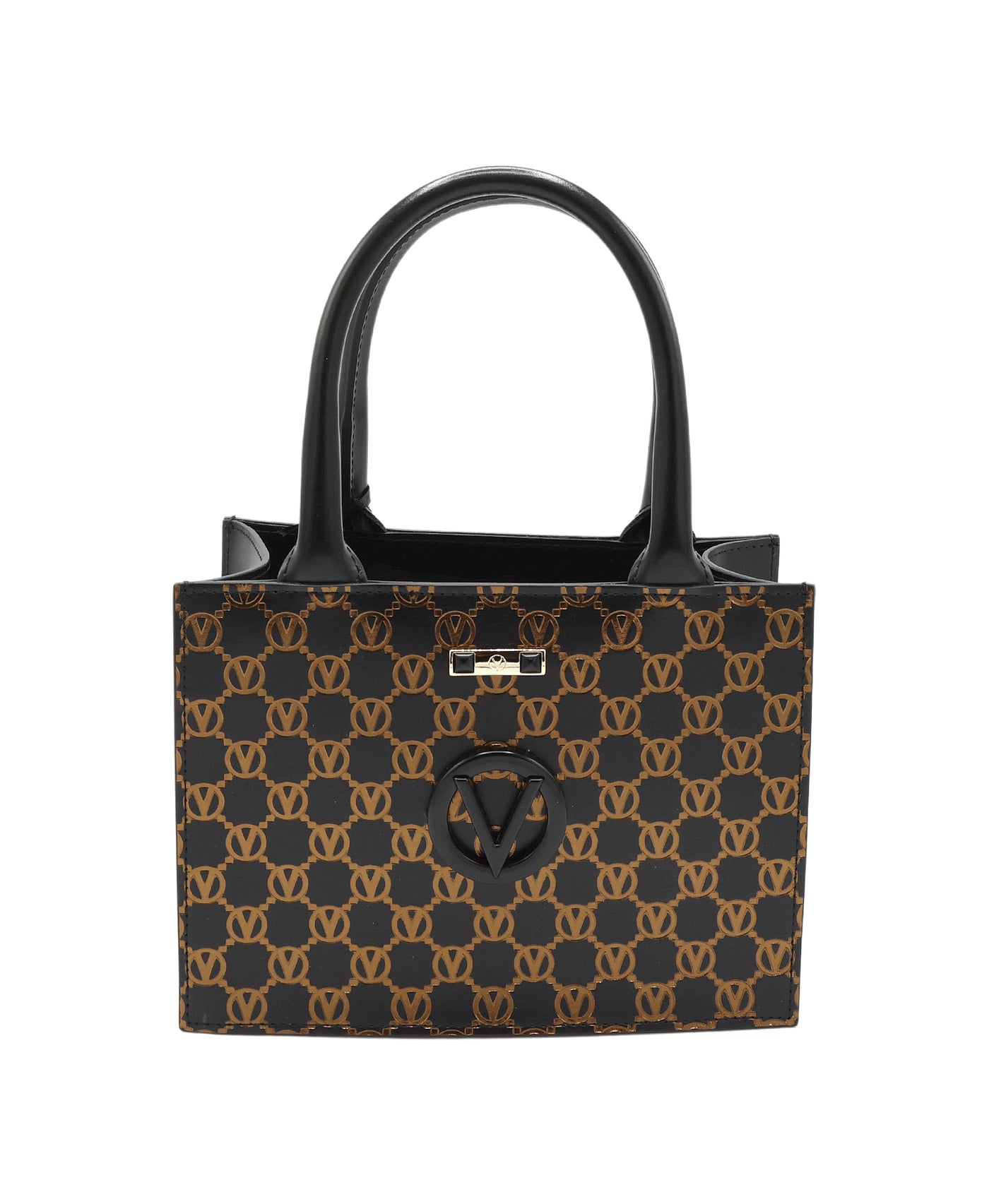 Monogram Medallion Leather Handbag view 1