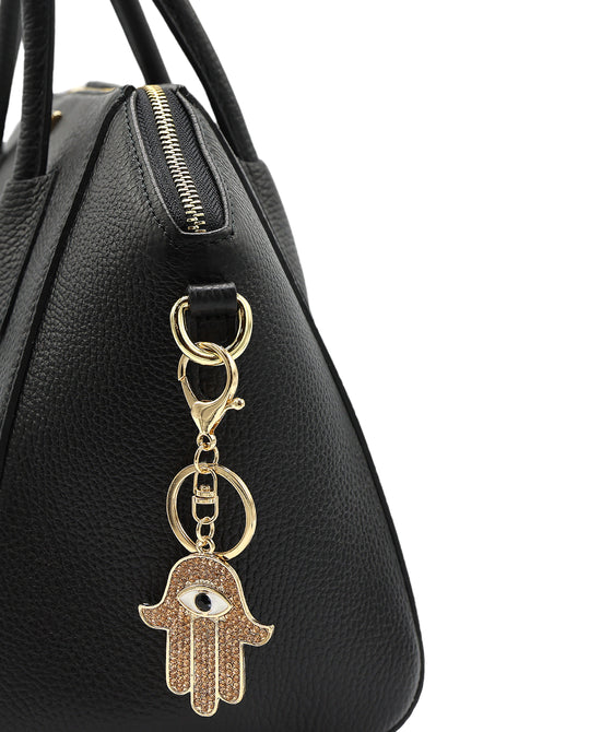 Hamsa Bag Charm/Key Chain view 