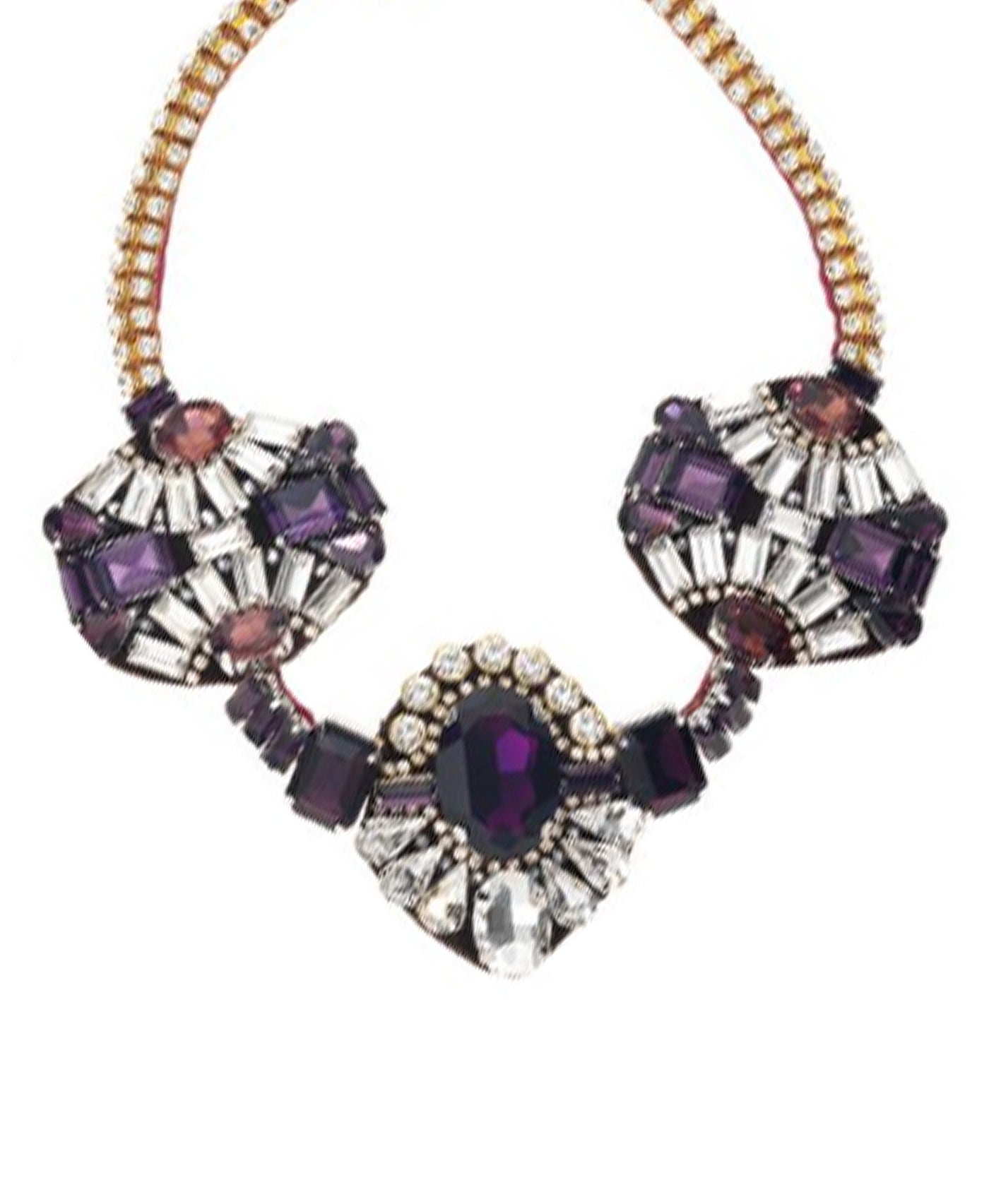 Crystal Statement Necklace view 1