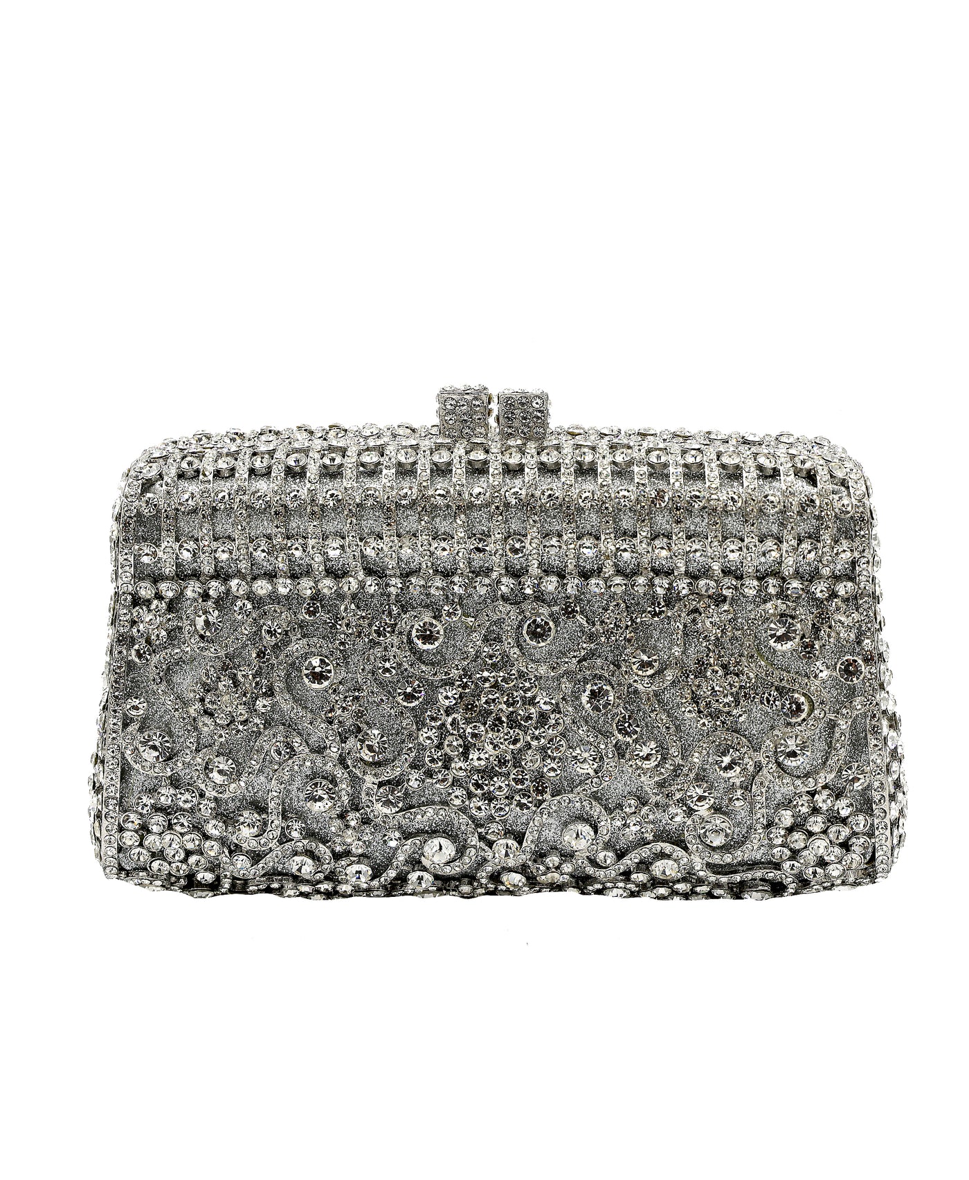 Rhinestone Evening Clutch view 1