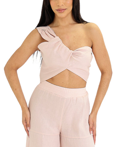 Ruched Crop Blouse image 1