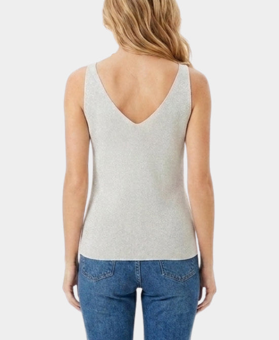 
Shimmer Tank in SILVER view 2