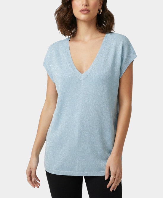 
Shimmer Top in BLUE SHIMMER view 1