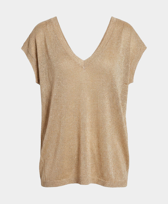 
Shimmer Tee in BEIGE view 2