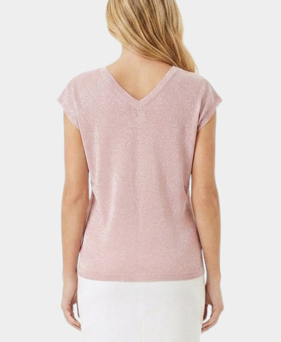 
Shimmer Tee in LIGHT PINK view 2