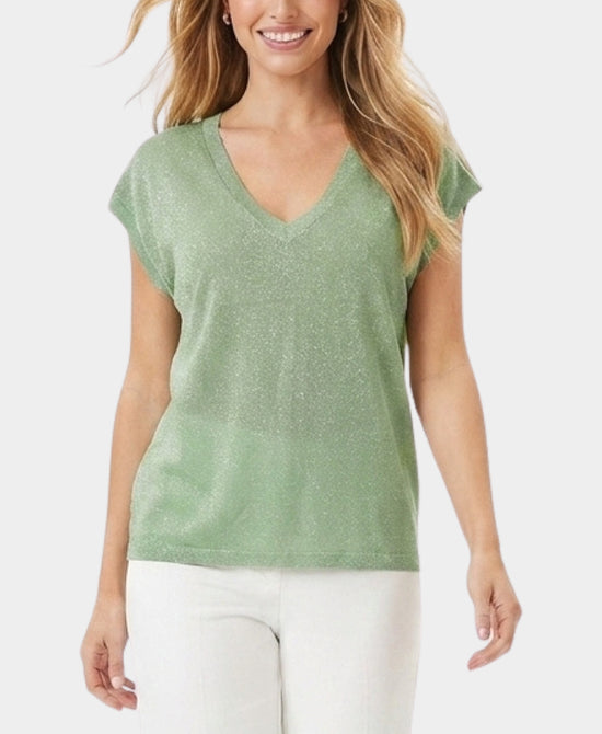 
Shimmer Tee in LIGHT GREEN view 1