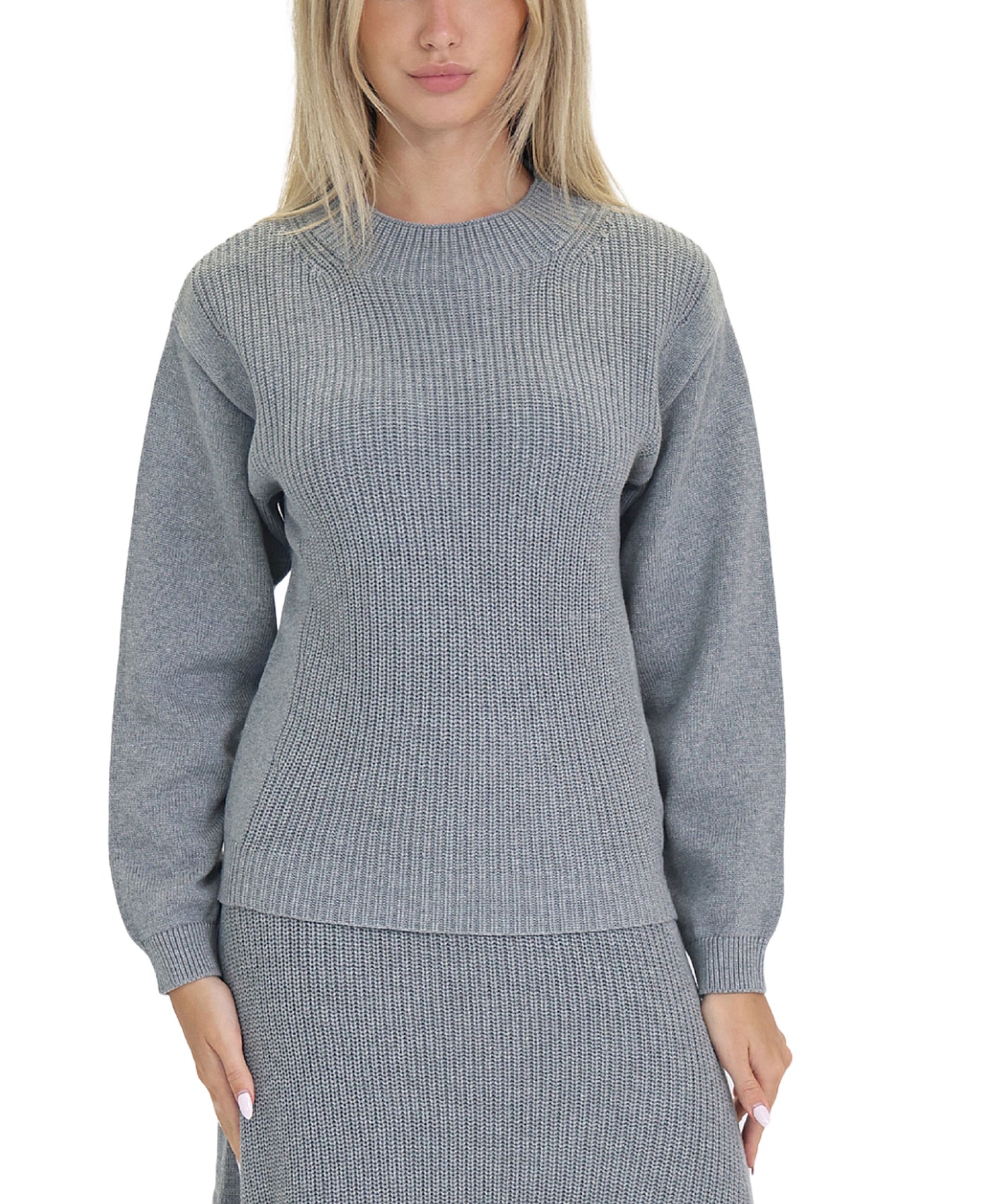 Ribbed Sweater view 1
