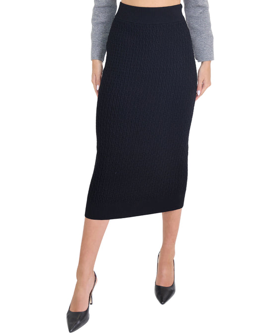 Knit Midi Skirt view 