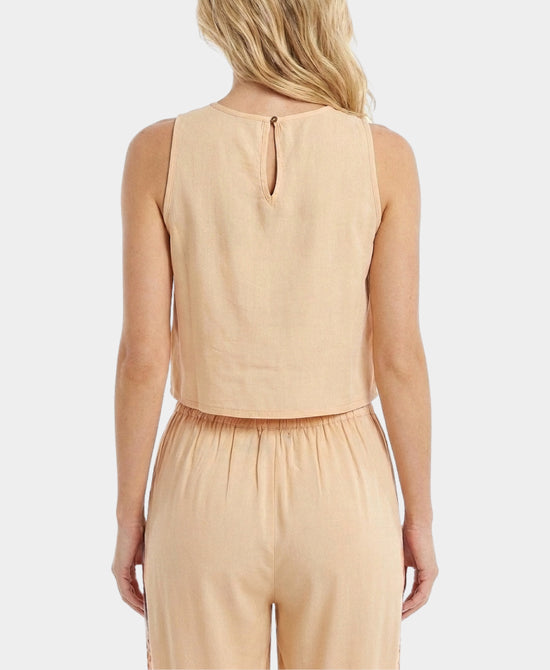 
Beaded Lobster Top in NUDE view 2