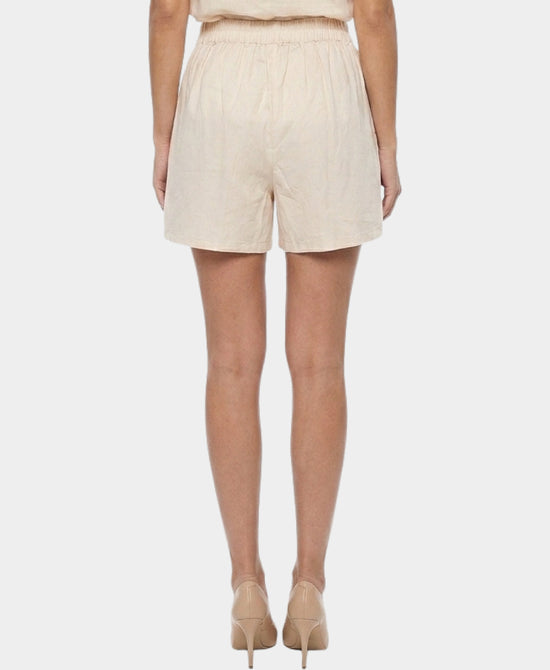 
Beaded Eye Shorts in CREAM view 2