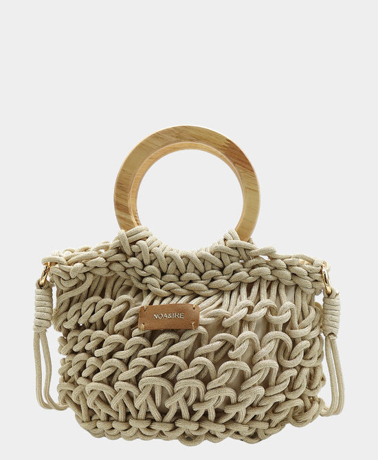 Crochet Lurex Crossbody Bag view 1
