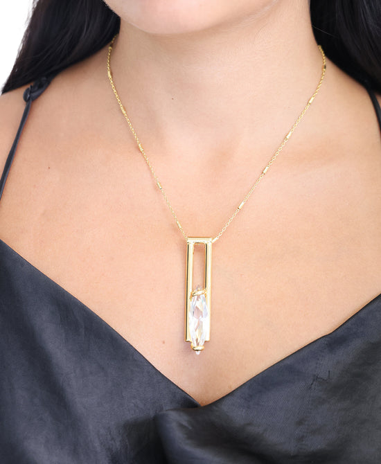 Genuine Crystal Necklace view 