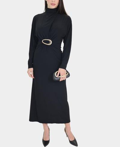 Maxi Dress w/ Gold Oval image 1