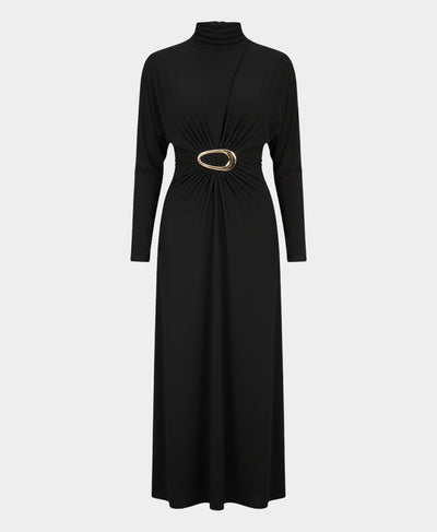 Maxi Dress w/ Gold Oval image 2